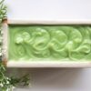 Beautiful,Top,Surface,Of,Green,Natural,Oil,Soap,,Cold,Process
