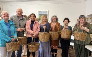 Willow Round Shopper Basket Course