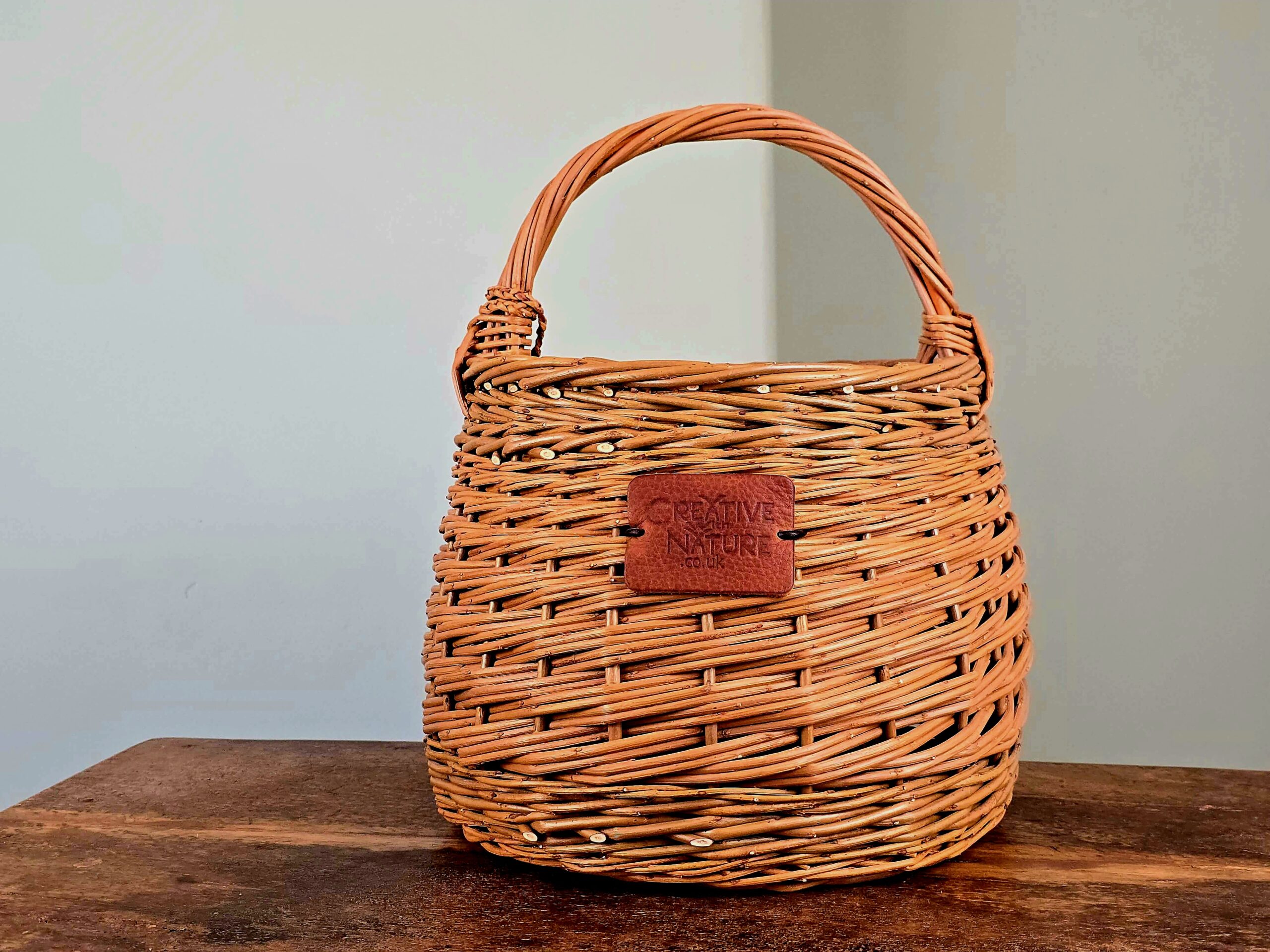 Woven shopping basket hotsell